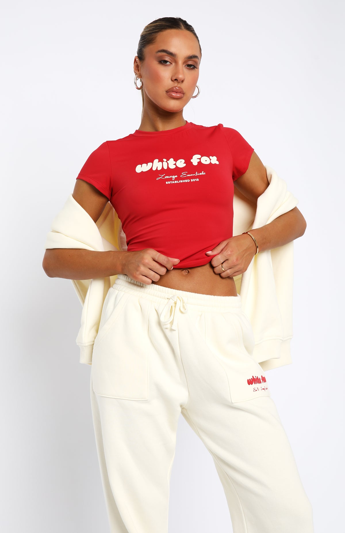 Era 8 Baby Tee Salsa Era 8 Baby Tee Salsa