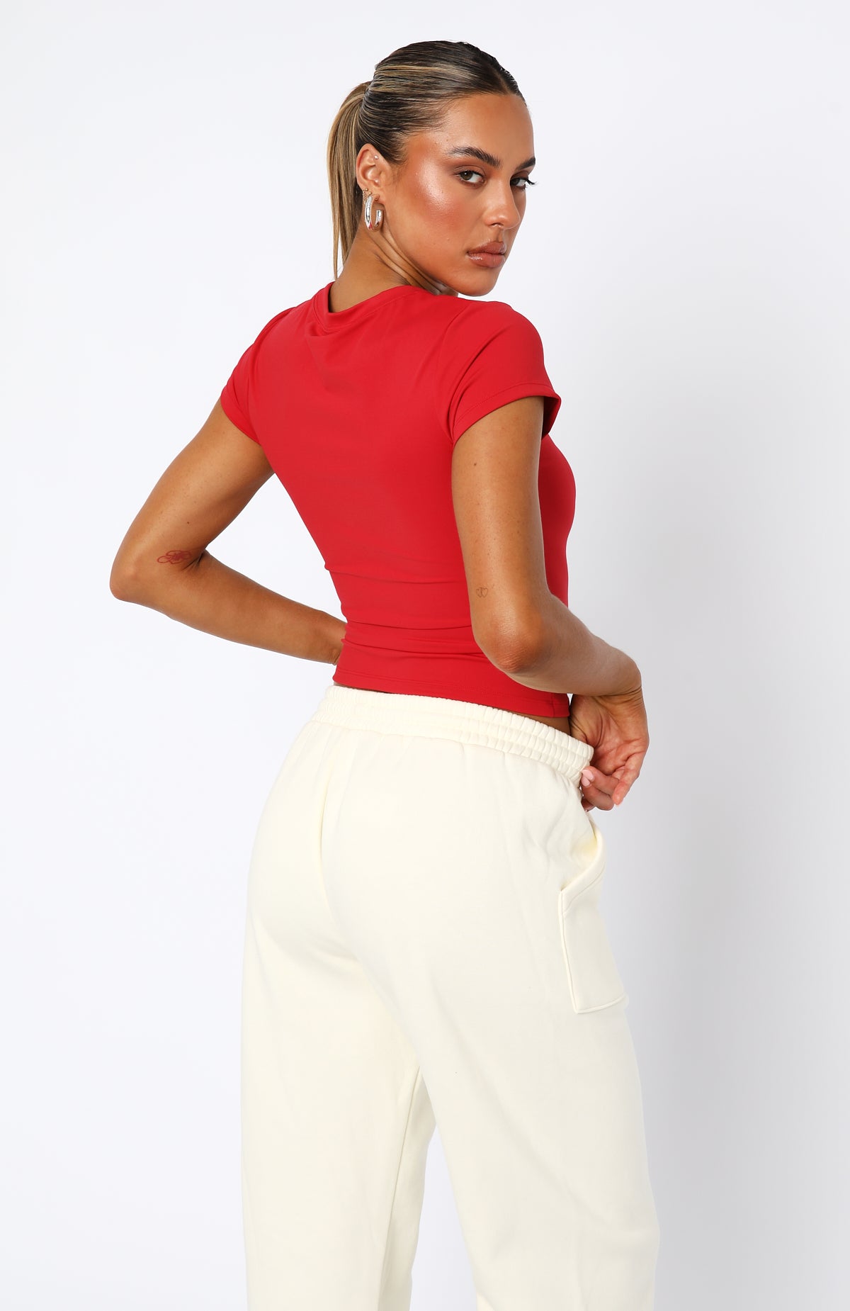 Era 8 Baby Tee Salsa Era 8 Baby Tee Salsa
