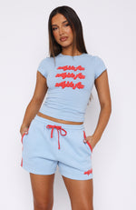 Make You Double Take Baby Tee Baby Blue Make You Double Take Baby Tee Baby Blue
