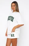 Decade Classics Varsity Oversized Tee Grey Marle (3)