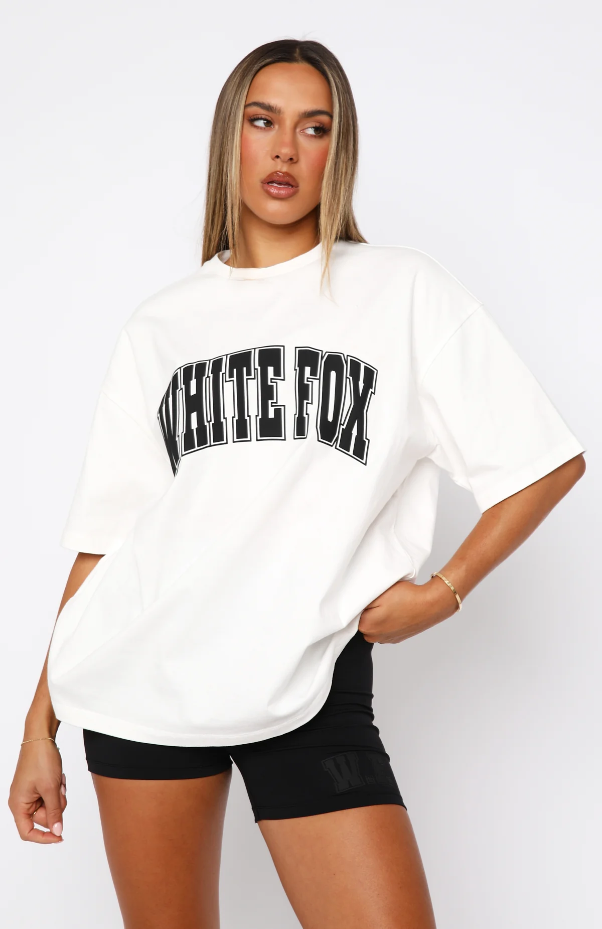 Decade Classics Varsity Oversized Tee White (3) Decade Classics Varsity Oversized Tee White