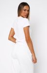 Decade Classics Varsity Relaxed Baby Tee White7