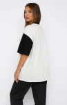 Fearlessly Flying Oversized Tee Grey Marle (3)
