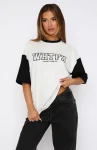 Fearlessly Flying Oversized Tee Grey Marle (3)