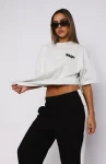 Forgot You Existed Oversized Tee Grey Marle