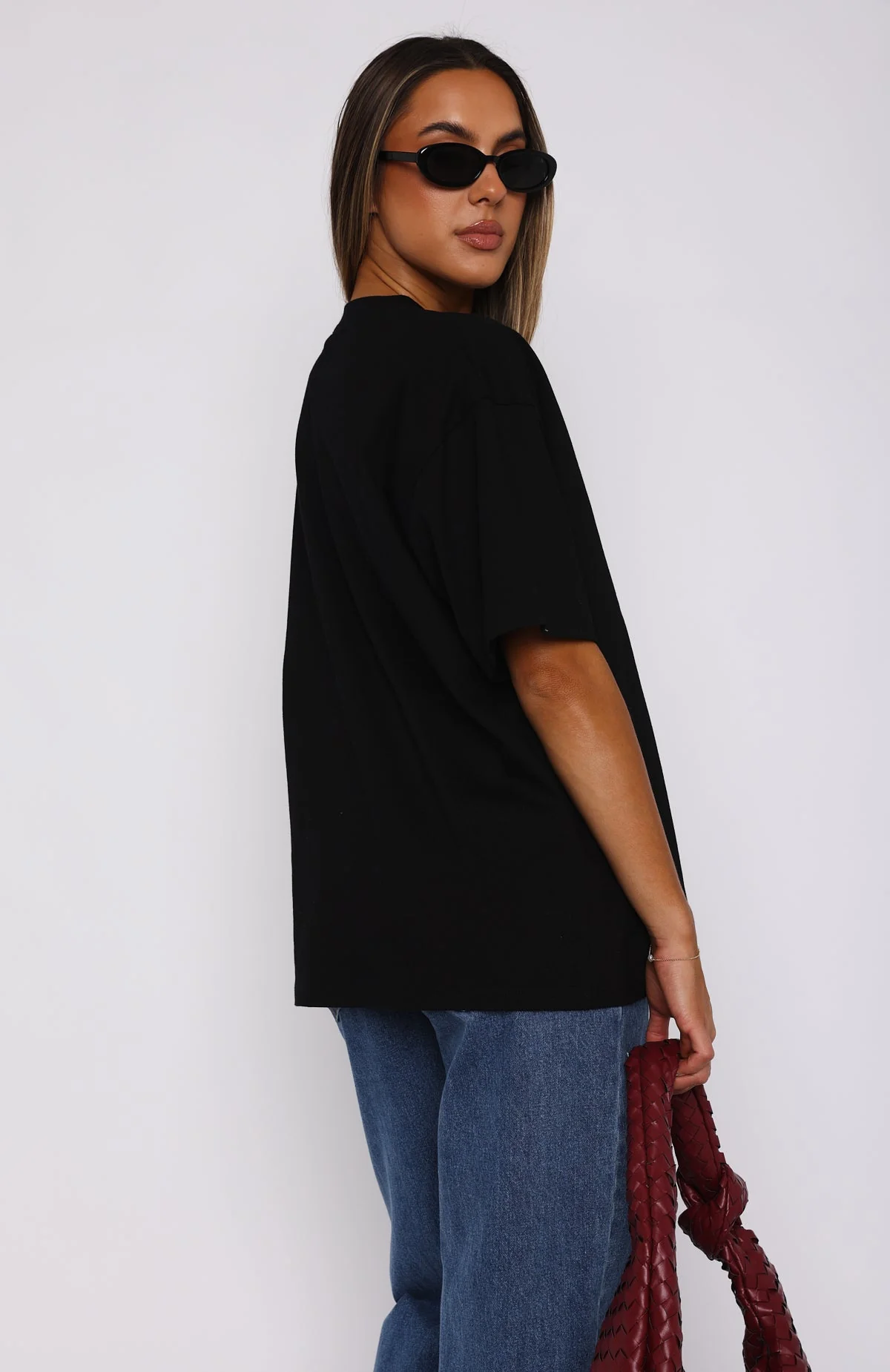 Give It Away Oversized Tee Black (1) Give It Away Oversized Tee Black