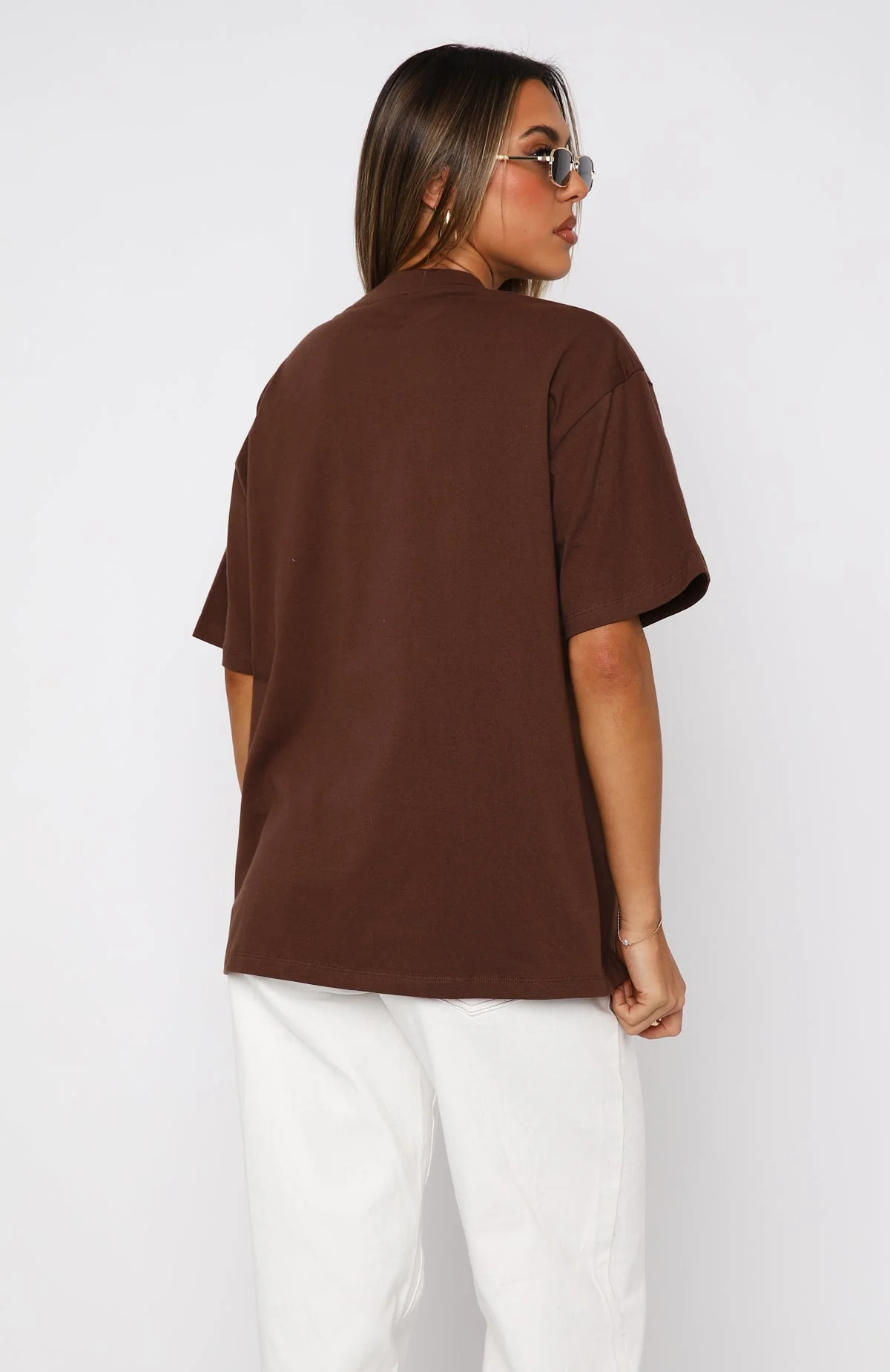 Give It Away Oversized Tee Espresso (1) Give It Away Oversized Tee Espresso