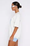 Give It Away Oversized Tee Grey Marle (3)