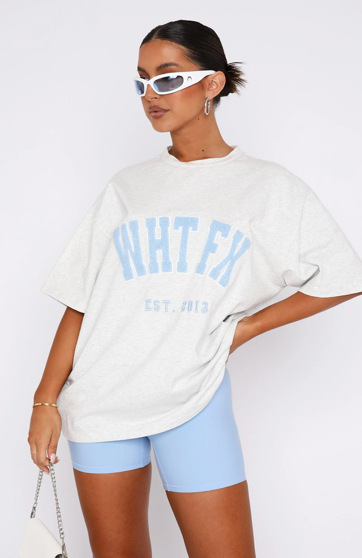 Give It Away Oversized Tee Grey Marle (3) Give It Away Oversized Tee Grey Marle