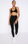 Go Getter High Waisted Leggings Black
