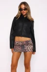In The Shadows PU Jacket Blackv