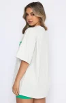 Leisure Series Oversized Tee Glacier Grey