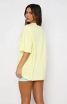 Look On The Bright Side Oversized Tee Lemon (4)