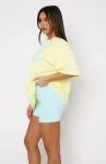 Look On The Bright Side Oversized Tee Lemon (4)