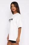 Looking For More Oversized Tee White (3)