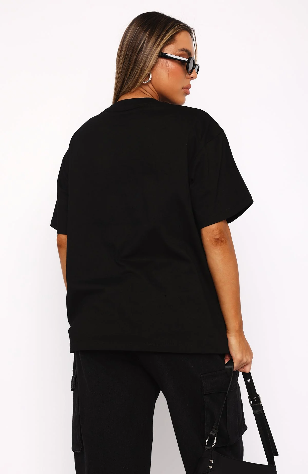 Love Burst Oversized Tee Black2 Love Burst Oversized Tee Black