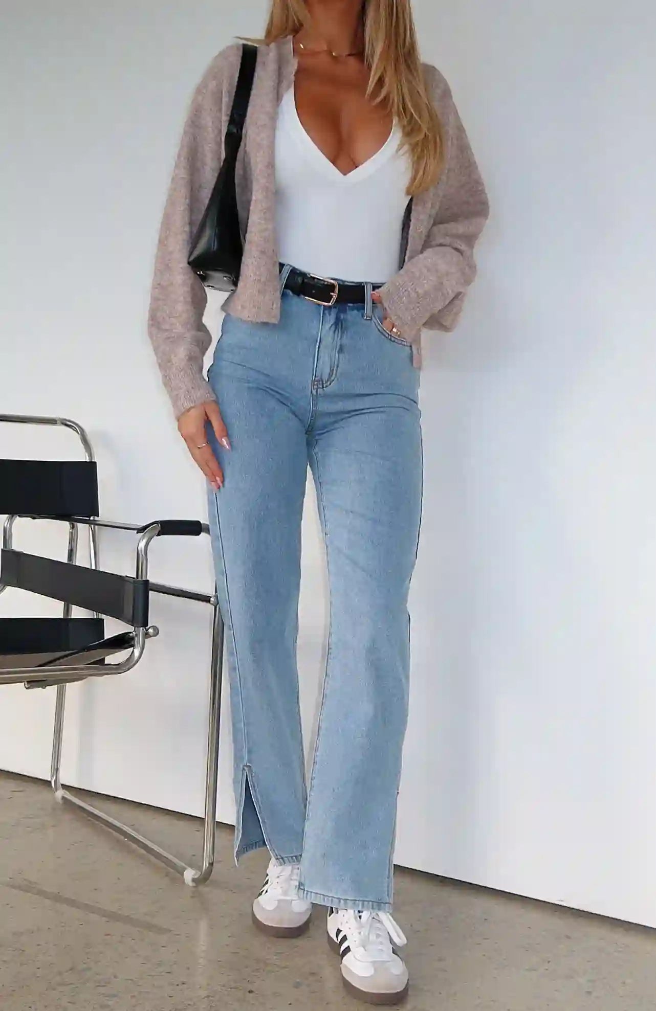 Margot High Rise Straight Leg Jeans Light Blue Margot High Rise Straight Leg Jeans Light Blue
