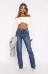 Millie High Rise Bootleg Jeans Dark Blue
