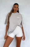 Offstage Oversized Tee Alloy Grey (2)