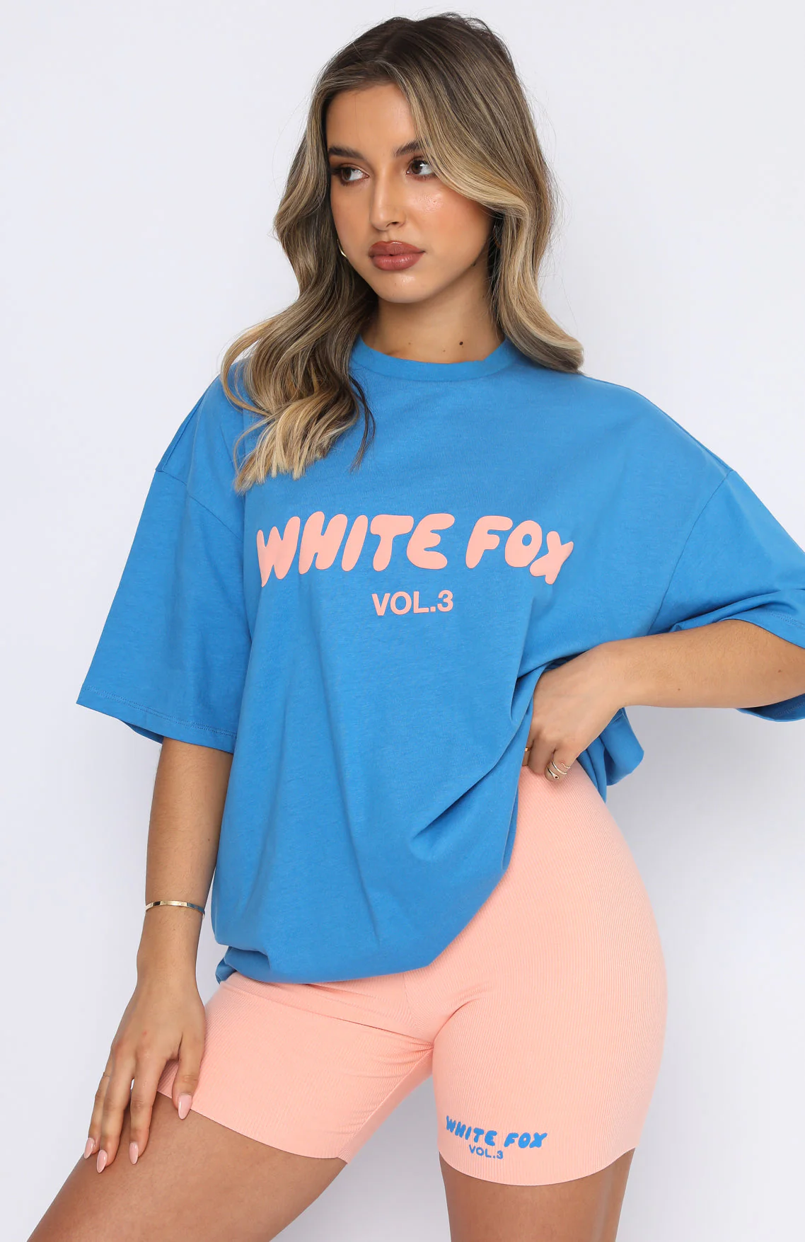 Offstage Oversized Tee Azure (3) Offstage Oversized Tee Azure