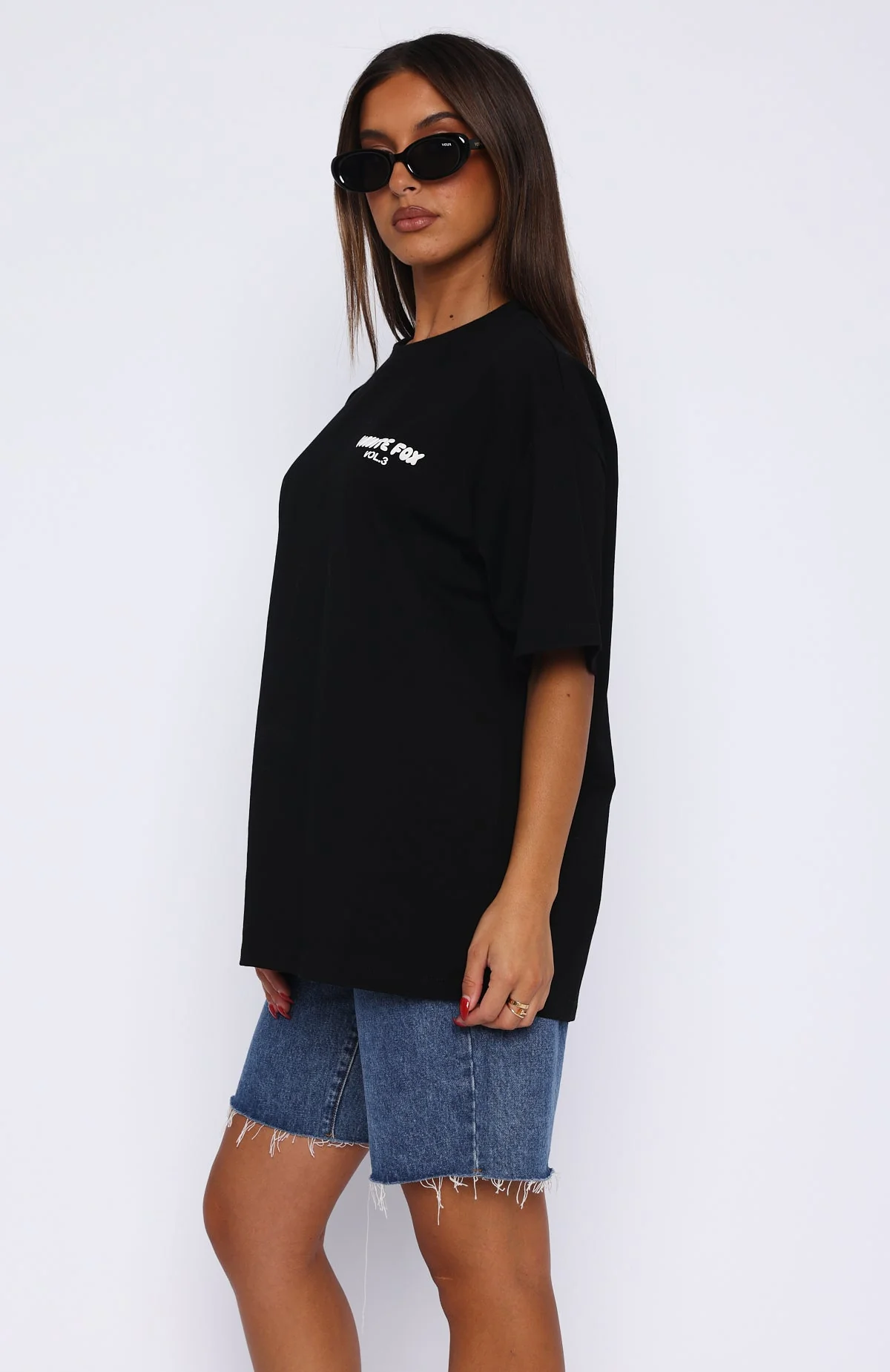 Offstage Oversized Tee Black (2) Offstage Oversized Tee Black