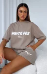 Offstage Oversized Tee Fawn