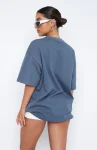 Offstage Oversized Tee Ocean (4)