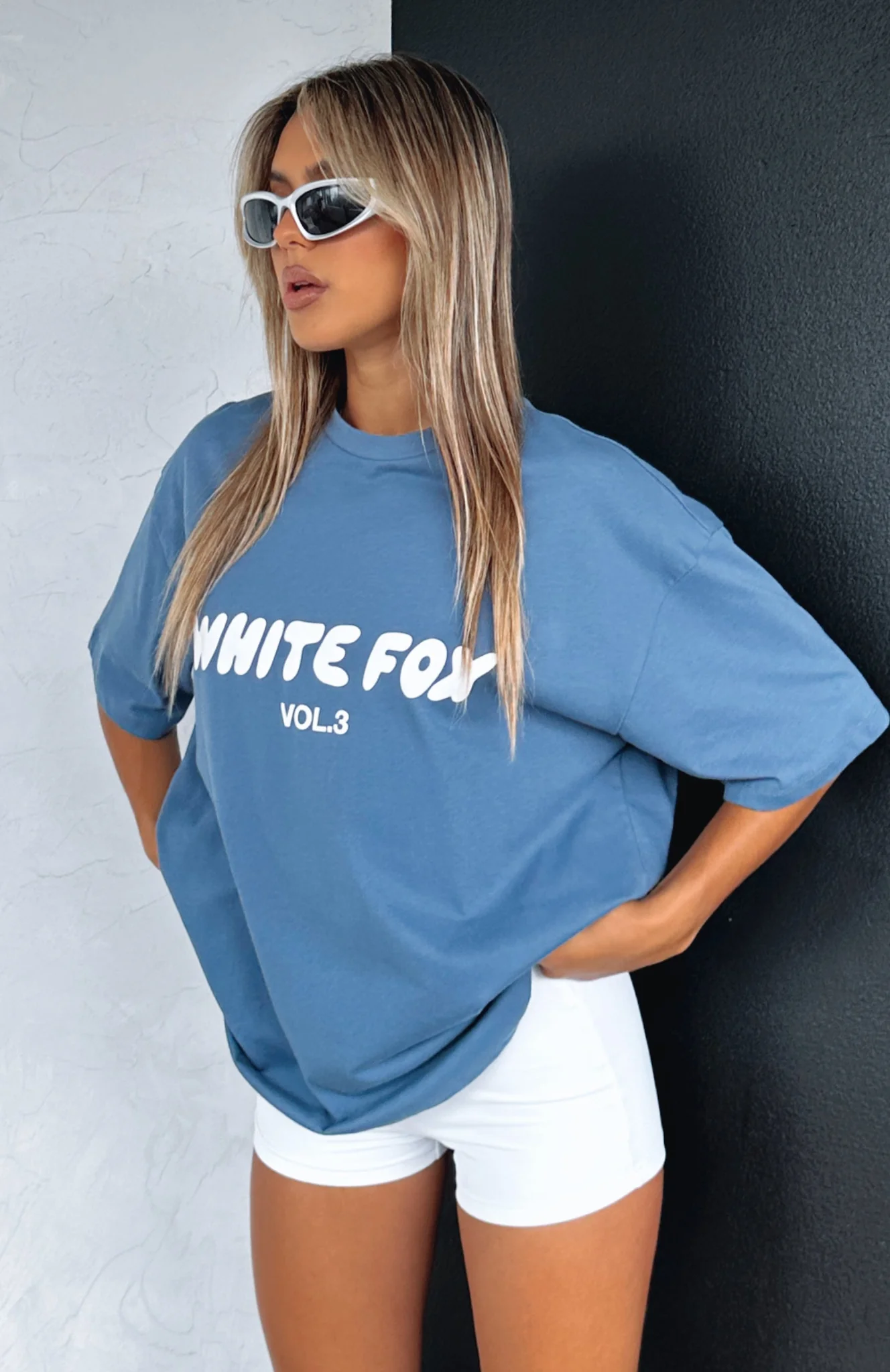 Offstage Oversized Tee Ocean (4)