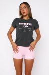 With Love In The Moment Relaxed Baby Tee Charcoal7