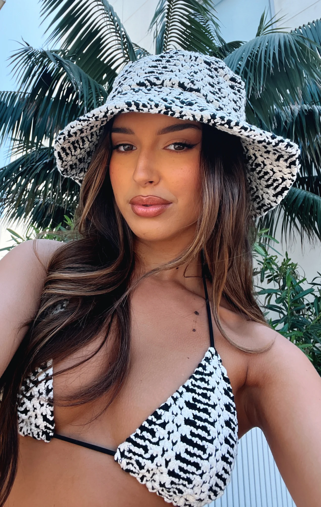 Don't Be Shady Bucket Hat Monochrome Don't Be Shady Bucket Hat Monochrome