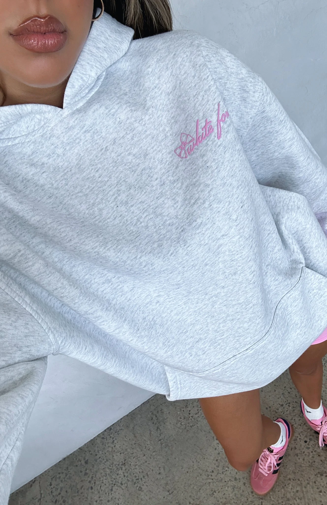 Got What You Need Oversized Hoodie Grey Marle Got What You Need Oversized Hoodie Grey Marle