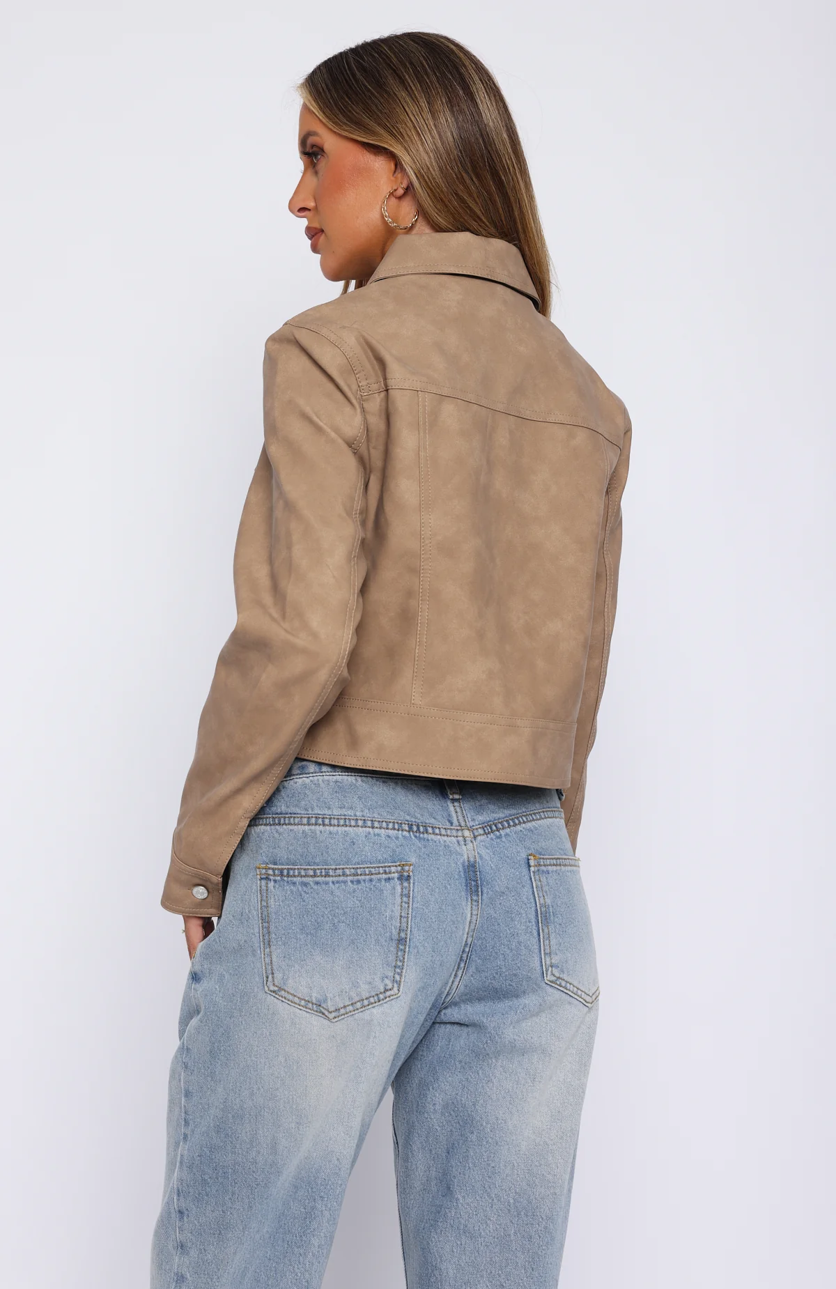 Hold Tight PU Jacket Camel Hold Tight PU Jacket Camel