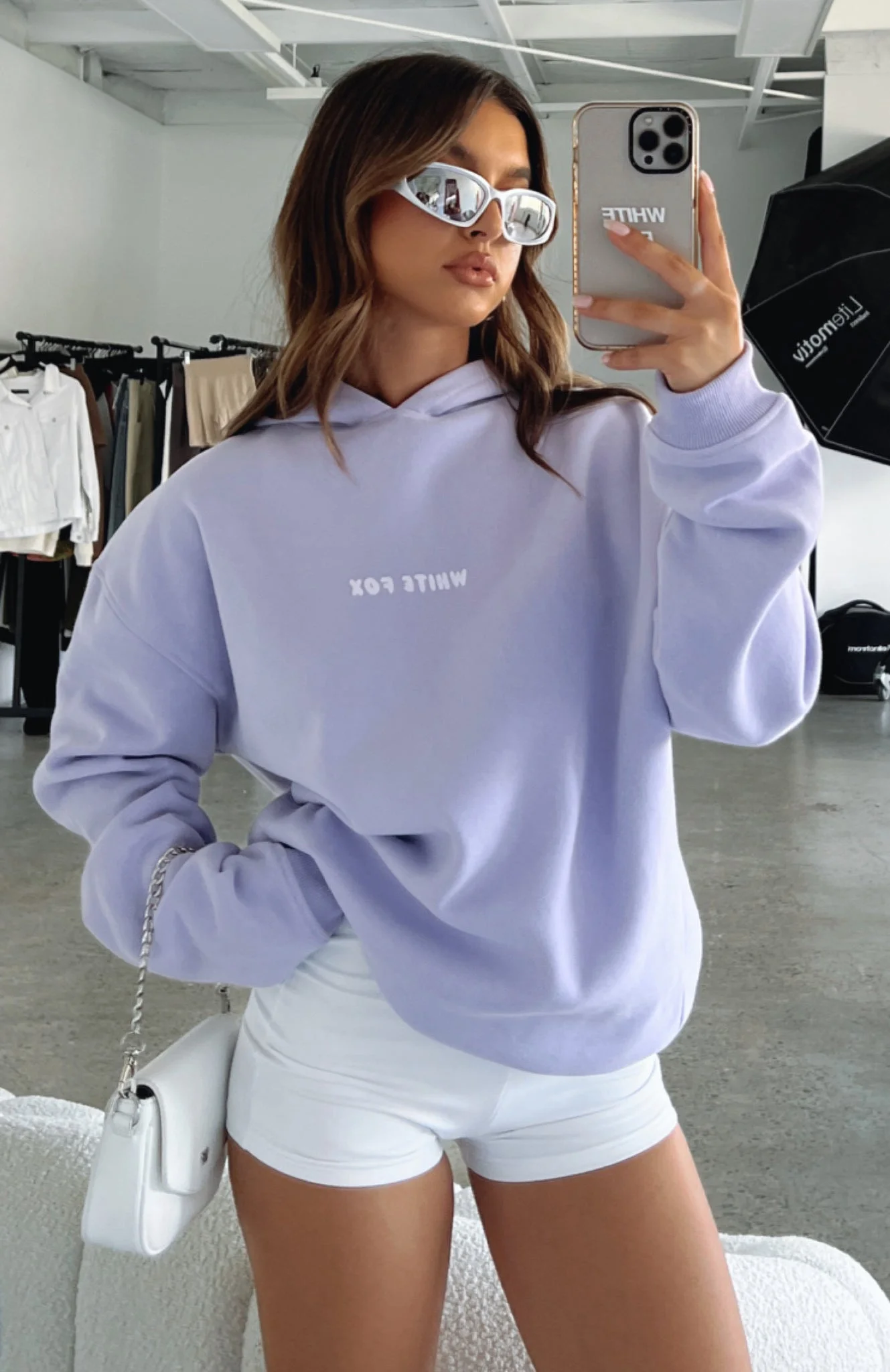 Leisure Series Oversized Hoodie Lavender Leisure Series Oversized Hoodie Lavender