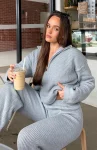 Let’s Get Cosy Knit Sweater Grey Marle