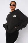Major Moves Oversized Hoodie Charcoal