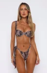 Ocean Views Bottoms Cheetah Bikini
