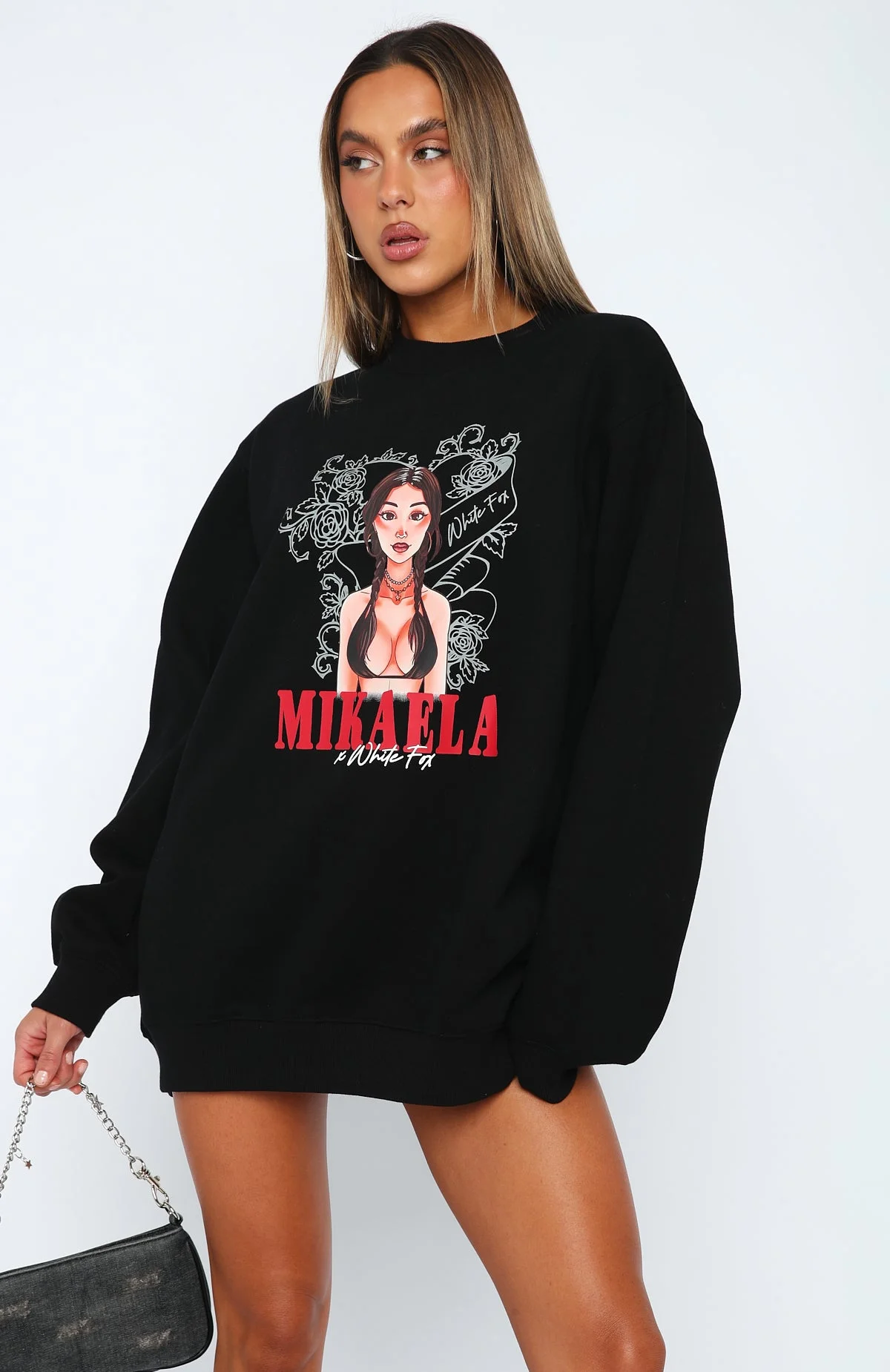 Situationship Oversized Sweater Black Situationship Oversized Sweater Black