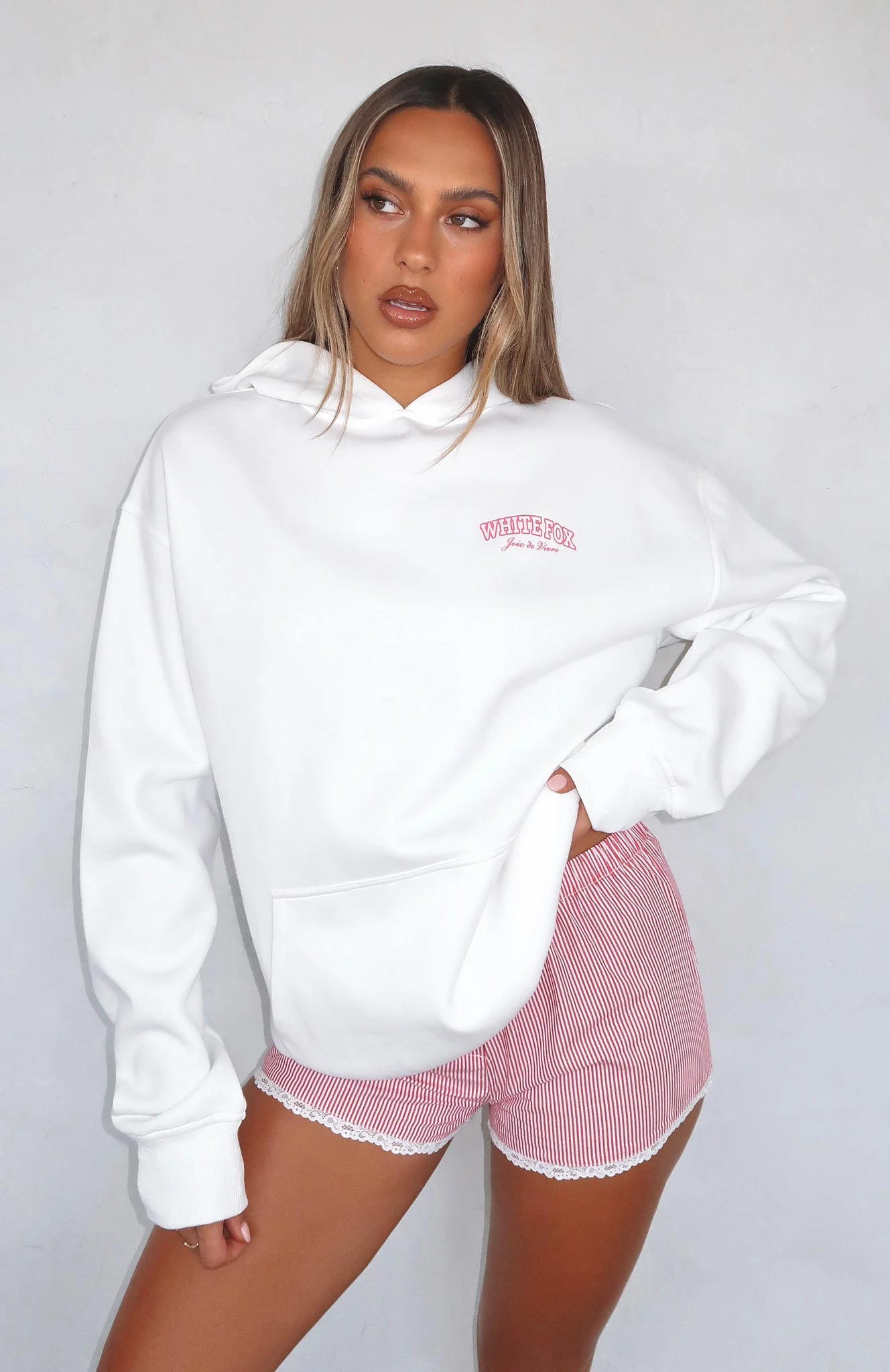Small Joys Oversized Hoodie White Small Joys Oversized Hoodie White