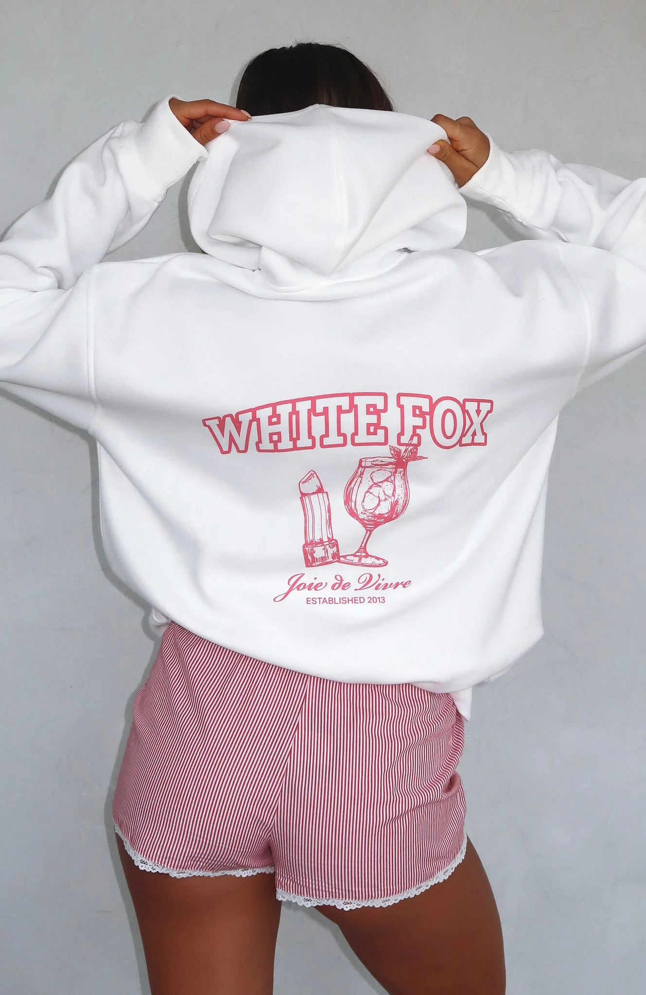 Small Joys Oversized Hoodie White Small Joys Oversized Hoodie White