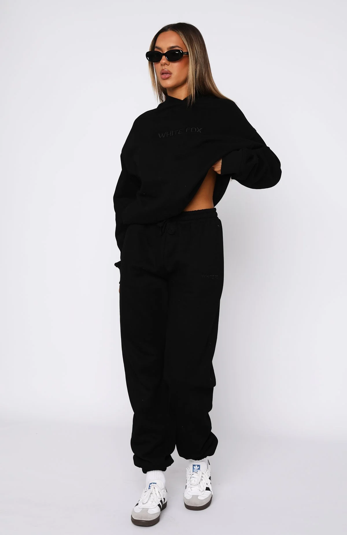 Stay Lifted Oversized Hoodie Black Stay Lifted Oversized Hoodie Black