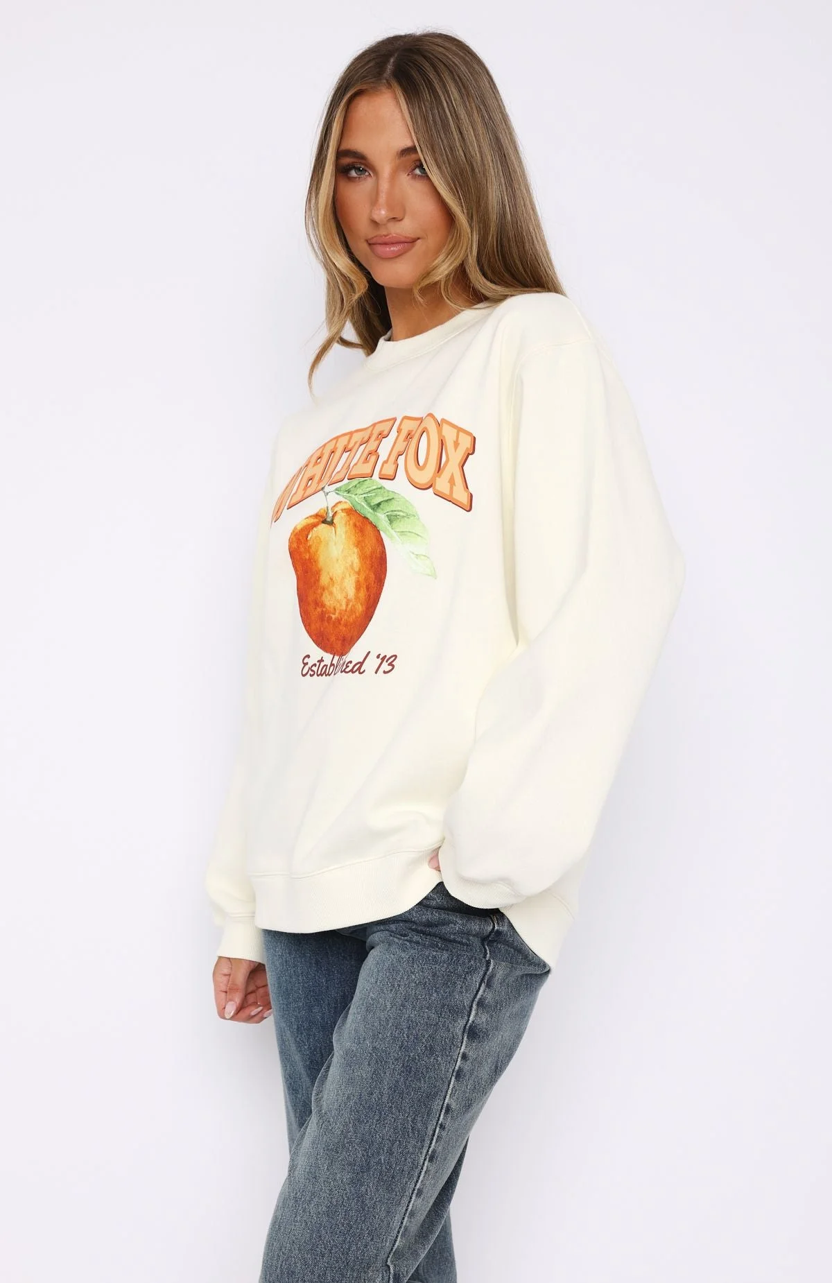 Take Your Pick Oversized Sweater Off White Take Your Pick Oversized Sweater Off White