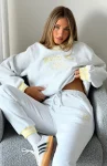Taking A Break Oversized Sweater Grey Marle