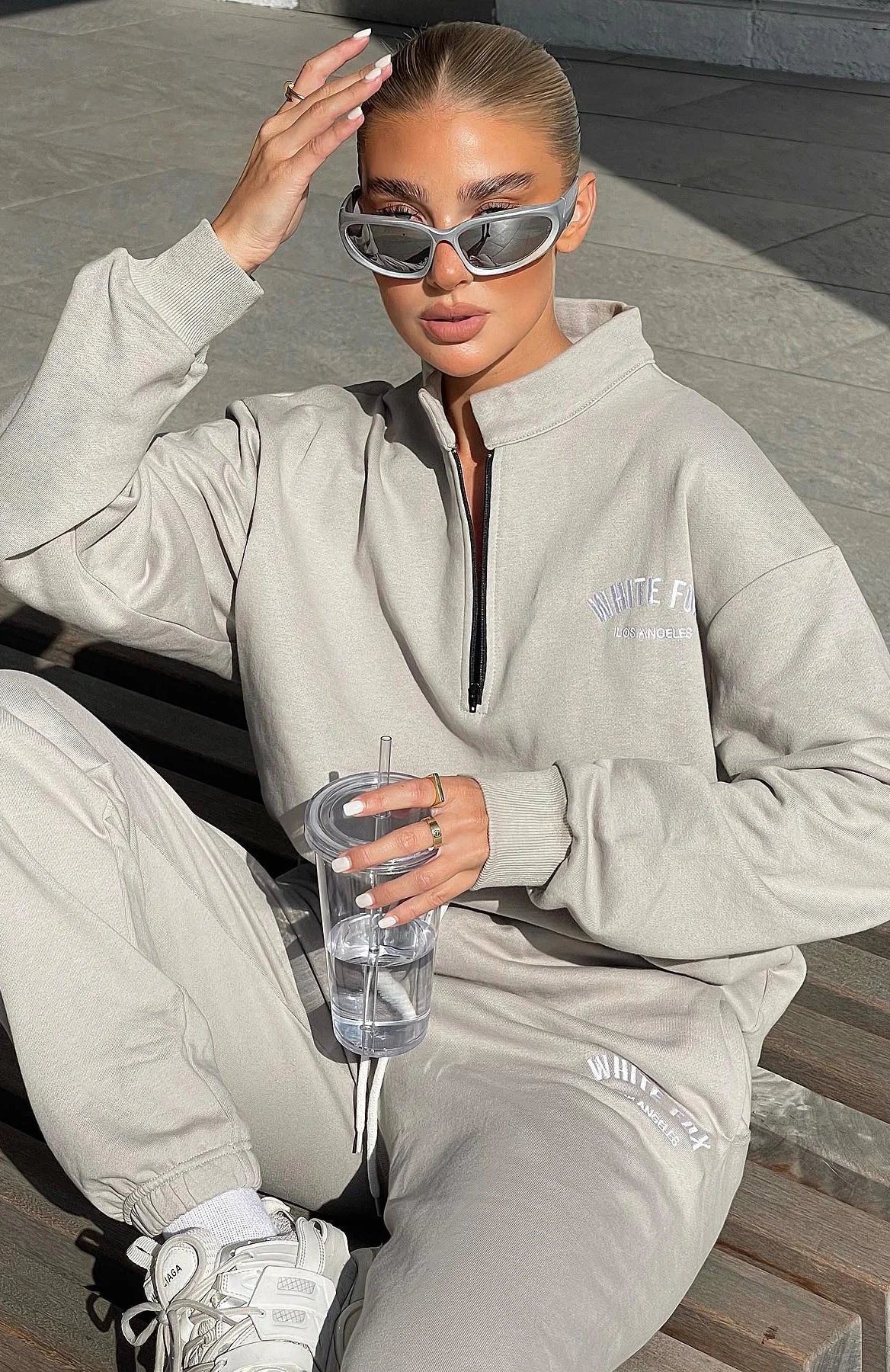 The Highest Demand Zip Front Sweater Taupe The Highest Demand Zip Front Sweater Taupe