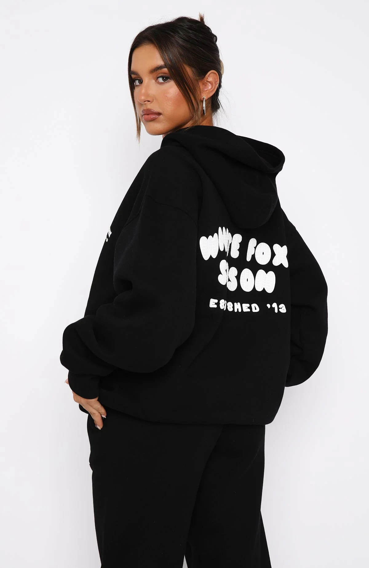 The Main Season Oversized Hoodie Black The Main Season Oversized Hoodie Black