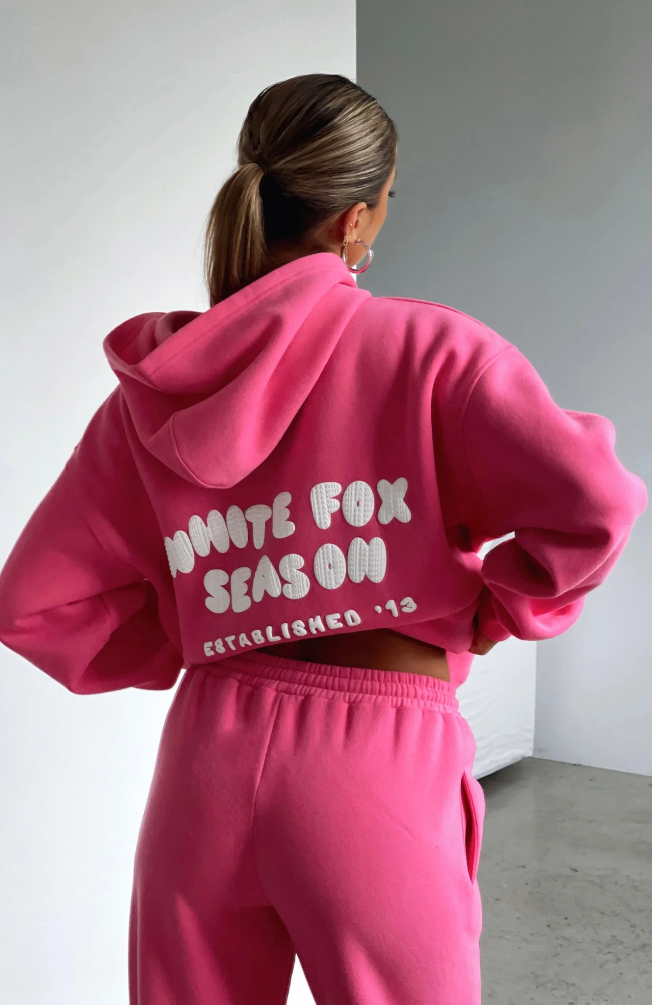 The Main Season Oversized Hoodie Hot Pink The Main Season Oversized Hoodie Hot Pink