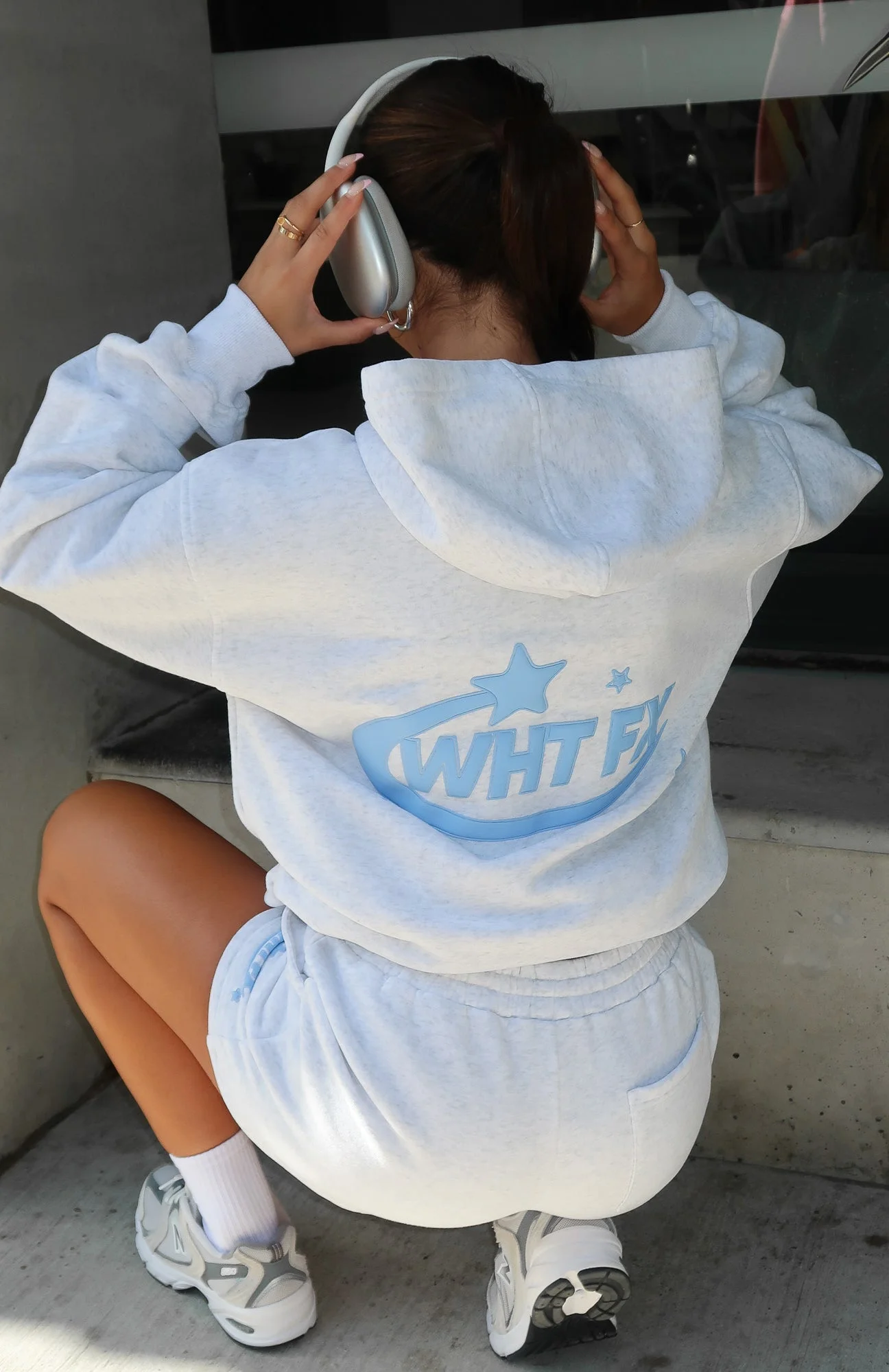 The New Standard Oversized Hoodie Grey Marle The New Standard Oversized Hoodie Grey Marle