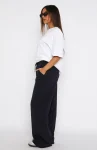 You’d Love It Here Wide Leg Sweatpants Navy