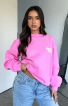 You’re Always Right Oversized Sweater Pink