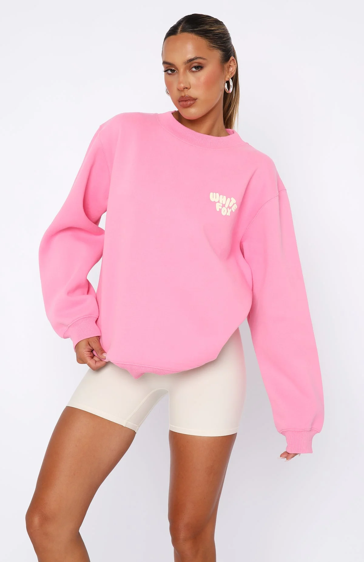 You're Always Right Oversized Sweater Pink You're Always Right Oversized Sweater Pink